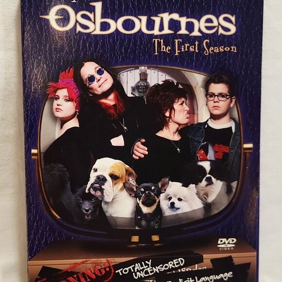 The Osbournes DVD UNCENSORED First & Second Seasons - Excellent Cond - Picture 2 of 13